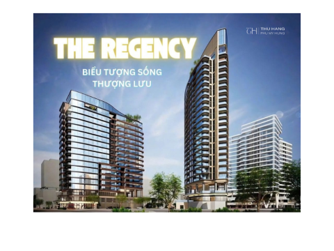 The Regency Phú Mỹ Hưng – Siêu phẩm căn hộ cao cấp bên hồ Bán Nguyệt sắp ra mắt